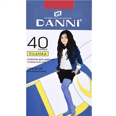 Колготки детские Danni Filanka 40 (красный)