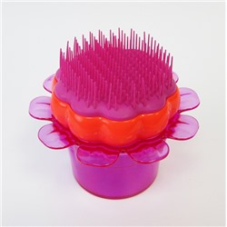Расческа для волос Tangle Teezer (Танг Тизер) Magic Flowerpot оранжево-сиреневая №7