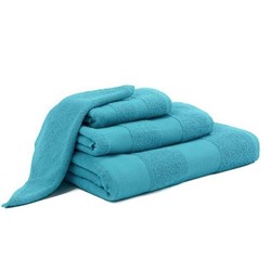 Махровое полотенце "Конфетти"-голубой 30*60 см. хлопок 100%