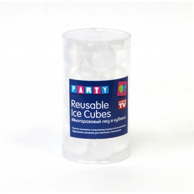 Многоразовый лед Reusable Ice Cubes 20 штук цвет бесцветный