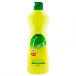 Rocket Soap. Чистящий крем для кухни и ванной "Lemon" с ароматом лимона, 400г (6233)