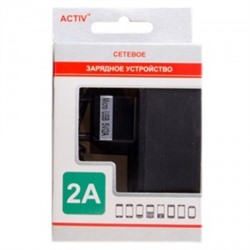 Сетевая зарядка Activ mini USB (2000 mA) 41484