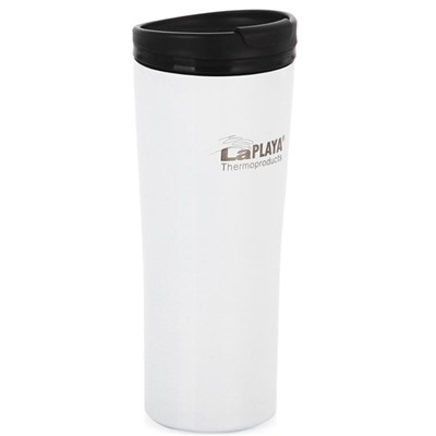 Кружка-термос нержавеющая сталь LaPlaya Vacuum Travel Mug 0,4 L White 560058