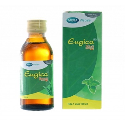 244 Эффективный сироп Eugica Syrup из эфирных масел и экстрактов, 100 мл