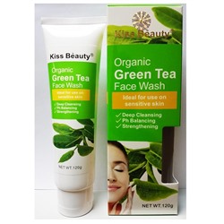 Крем для умывания Kiss Beauty Organic Green Tea