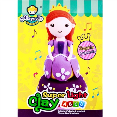 Масса для лепки Claydoll Super Light Clay NT-601